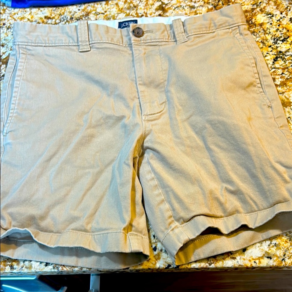 J. Crew Khaki Cotton Shorts